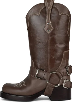 Sale x FP x Understated Leather Motoboy Biker Boot Western|Engineer / Riding Boots