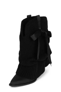 Fashion x FP x Understated Leather Center Stage Ballet Boots Western|Ankle To Mid