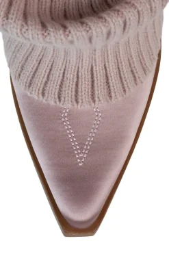 Fashion x FP x Understated Leather Center Stage Ballet Boots Western|Ankle To Mid