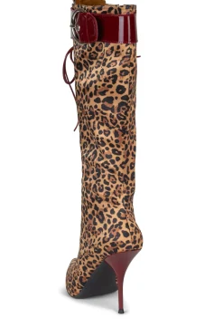 Outlet LACED-UP Stiletto|Knee High