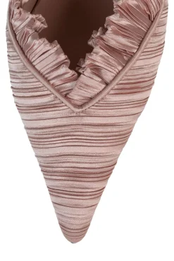 Outlet RUCHED Pumps|Kitten