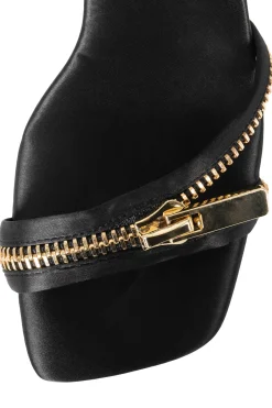 New ZIPPED-UP Sandals|Heel